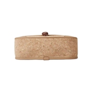 Sac Demi-Lune en Liège de Mode pour Femmes Sac Épaule Dumpling Imprimé Logo Personnalisé