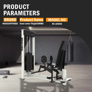 Appareil de fitness multifonctionnel pour l'entraînement des jambes, machine <span class=keywords><strong>à</strong></span> charges pour adducteurs/abducteurs de hanche (<span class=keywords><strong>cuisses</strong></span> intérieures/extérieures) - Product Image 2