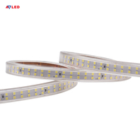 Haute Tension IP65 Étanche Smart Strip Lights 6500K/4000K/3000K Double Rangées Élégant Blanc/Blanc Chaud 15*7mm LED IP65 Évalué