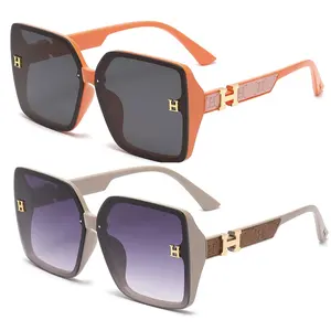 2023 new arrival oem china wholesale luxury brand designer female trendy oversized square sunglasses for women