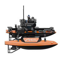 Aqua Helpers HUNTER-X, embarcation de surface sans pilote (USV), relevé hydrographique, surveillance de la qualité de l'eau, cartographie par sonar, patrouille, OEM