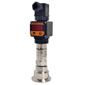Transmisor de Presión Radix, Sensor de Presión Industrial de Alta Precisión con Salida de 4 a 20 mA, Transmisor de Proceso de Acero Inoxidable - Product Image 3