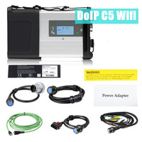 Scanner de diagnostic MB STAR C5 SD WIFI DOIP pour voitures et camions Mercedes-Benz, analyseur de moteur, outils de diagnostic
