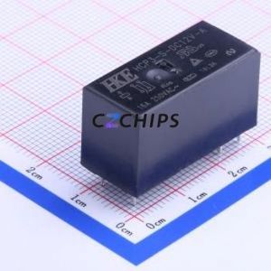 HCP3-S-DC12V-A Power Relay DIP,12.6x29mm Relay 12V 1 Normally Open: 1A (SPST-Normally Open)::: 6 16A - Product Image 1