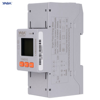 Medidor de Energía Digital YADA YDM201D con Certificación CE MID, Monofásico, 1 Fase, 2 Cables, RS485 Modbus RTU, AC230V, para Estaciones de Carga de CA