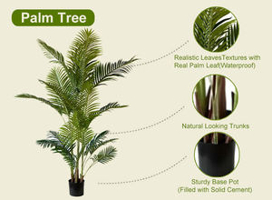 Árbol de <span class=keywords><strong>Olivo</strong></span> Artificial Decorativo para Interiores, en Maceta de Plástico Ecológico, de 90cm, 120cm, 150cm, 180cm, 210cm y 240cm, para Pascua - Product Image 3