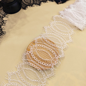 Blanc et noir 9 cm dentelle étroite dentelle cils dentelle Voile dentelle est utilisé pour la décoration de vêtements bricolage sous-vêtements et accessoires de soutien-gorge - Product Image 6