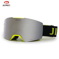 Lunettes de soleil de sport polarisées UV400 Jiepolly pour l'extérieur, protection UV, personnalisables, OEM, pour enfants, ski, snowboard