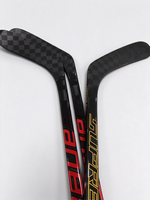 Bâton de hockey professionnel ergonomique 100% carbone intégral, haute résistance, léger, antidérapant, impression sérigraphique OEM