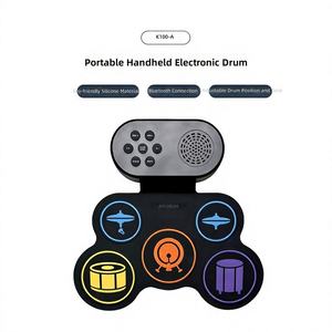 Kit de batterie électronique portable sans fil Orff pour débutants, design ergonomique, idéal pour l'apprentissage du jazz en gros - Product Image 3