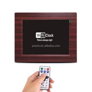 Pros Alarms Dementia <strong>Clock</strong> <strong>Large</strong> 8" <strong>Wall</strong> Digital Calendar Day <strong>Clock</strong> for Vision Impaired Elderly Memory Loss With Weather Report - Product Image 3