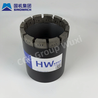 Broca de diamante impregnado para perforación de roca dura CGE WUXI Serie Wireline BW NW HW PW