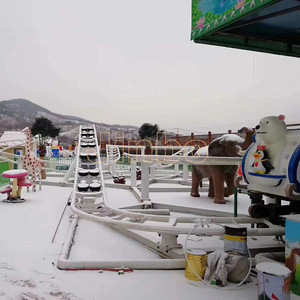 أفعوانية كبيرة بثلاث حلقات لمدن الملاهي من الشركة المصنعة للبيع بسعر المصنع - Product Image 4