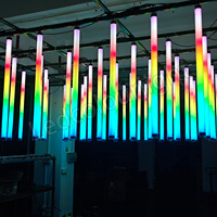 Tube lumineux LED pour décoration de club, de fête, de bar, disco, LED RVB, 3D, 1m