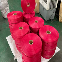 1000m buisvormige netrol HDPE Raschel gaas zak voor automatische knipmachine 4g 5g 6g PE zacht net voor aardappel ui fruit