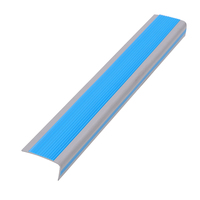 Bande antidérapante en PVC de style L au design moderne pour les bords des escaliers, service de découpe sur mesure, haute qualité, bandes antidérapantes 3*60mm