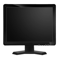 Zhixianda 15 17 19 pouces 4:3 même conception Cctv Portable HD écran Lcd ordinateur pas de fonction tactile moniteur pour caméra PS3 PS4 POS