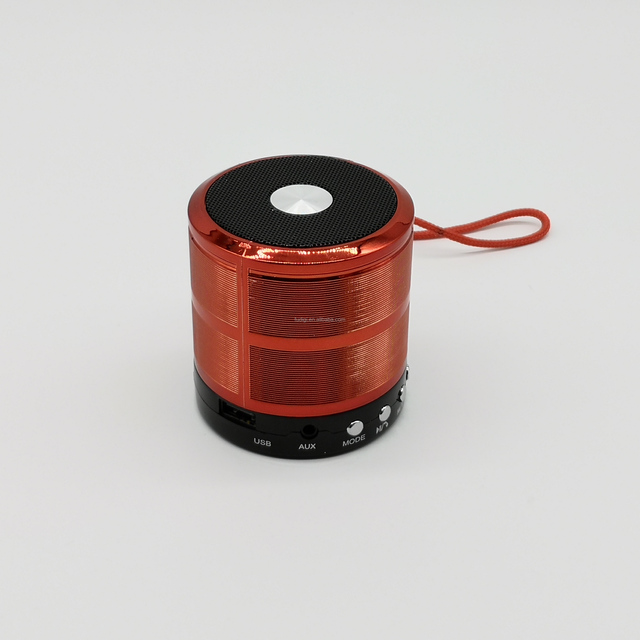 Hot Selling WSTER WS887 Support USB TF CARD FM RADIO Mini Digital Wireless Portable Speaker