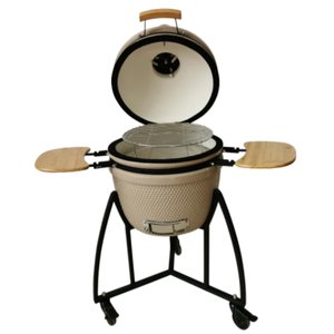 <span class=keywords><strong>Griglia</strong></span> Kamado in Ceramica e Carbone, Costruzione in <span class=keywords><strong>Acciaio</strong></span> <span class=keywords><strong>Inox</strong></span> Resistente, Design Compatto <span class=keywords><strong>per</strong></span> 3-5 Persone, Uso <span class=keywords><strong>per</strong></span> Campeggio e <span class=keywords><strong>Barbecue</strong></span> all'Aperto - Product Image 3