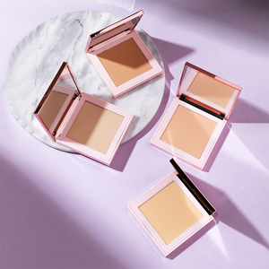 Polvo Compacto Vegano Mate Personalizado con Logotipo, Control de Grasa, Larga Duración, Polvo Facial Prensado, Base de Maquillaje de Marca Privada - Product Image 3