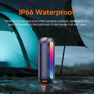 ES T69 Pro Max 2 năng lượng mặt trời loa IP66 không thấm nước & Chống sốc 20W ngoài trời âm nhạc không dây di động có thể sạc lại bằng năng lượng mặt trời TF/AUX - Product Image 3