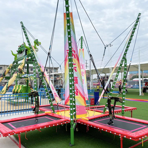 <span class=keywords><strong>Trampoline</strong></span> Électrique Amusant pour Enfants, 4 Personnes, Utilisation Intérieure/Extérieure, Idéal pour Centres Commerciaux et Jardins d'Enfants, Vente Directe - Product Image 1