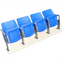 Siège de stade économique pour terrain de paddle, chaise pliable de bonne qualité pour terrain de football, siège VIP pour stade