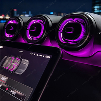 Kit d'éclairage ambiant pour voiture KYNCHO pour Mercedes Benz GLC X254, lampe décorative LED 12V, commande par application, éclairage intérieur automobile