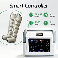 Appareil de massage par compression d'air pour soulager les gonflements des jambes, dispositif de thérapie par pression électrique pour améliorer la circulation des jambes