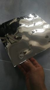 Hochwertige Edelstahlblech-Wand paneele Wasser welligkeit effekt Heiß verkauf 2B Oberflächen wand dekoration Schnitt geschweißt gebogen - Product Image 2