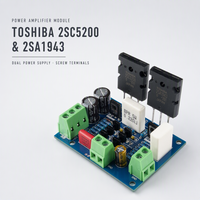 Carte d'amplificateur de puissance mono 150W, module audio à transistor 4 ohms, amplificateur HiFi DIY, carte de circuit imprimé
