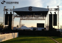 Sistema de Elevación de Truss para Escenarios de Alta Capacidad, Estable y Antivibración, para Montaje de Pantallas LED y Line Array en Conciertos a Gran Escala