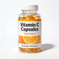 Capsules molles de vitamine C 1000 mg de haute qualité – Antioxydant quotidien pour le bien-être général des adultes