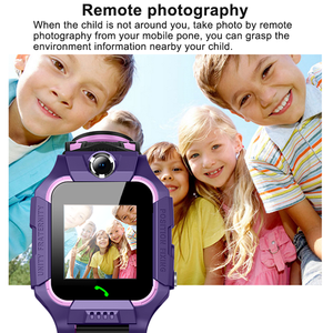 Bé Trai Cô Gái Trẻ Em Lbs Theo Dõi GPS Tracker Wifi Video Vị Trí Trẻ Em Thông Minh Đồng Hồ Q12 Q19 Smartwatch 2G Trẻ Chống Mất SOS - Product Image 6
