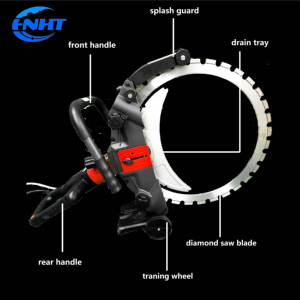 Nuevo cortador de hormigón portátil de mano con hoja de anillo cortador móvil conveniente - Product Image 5