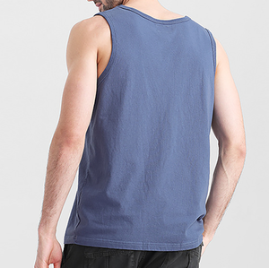 <span class=keywords><strong>T</strong></span>-<span class=keywords><strong>shirt</strong></span> da ginnastica <span class=keywords><strong>bianca</strong></span> in cotone 100% senza maniche canottiera Casual tinta in tinta unita con Design bianco in bianco - Product Image 4