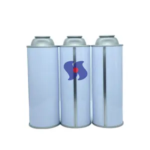 Preço de fábrica dia65 * 158mm de parede reta, aerósol vazio, refrigerante, pode vazio, latas de spray