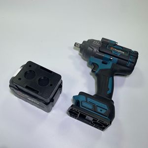 21V High Torque Heavy Duty Brushless Lithuim <b>Battery</b> Power Wrench 1/2" Rechargeable Portable Cordless Impact Wrenches - Product Image 6