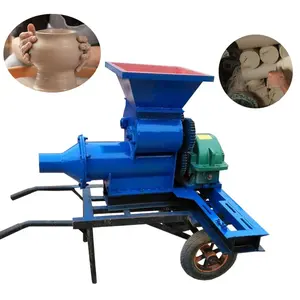 Multi Functional Clay Pug Mill Mixer Machine Vacuum Ceramic Clay Extruder