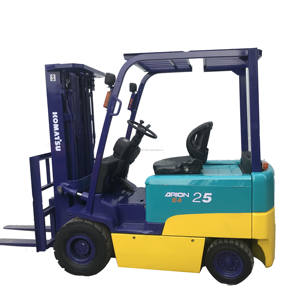 High Performance Komatsu FD25 Electric Forklift High Quality Original Used Forklift Three Masts Low Price Core Component <b>Engine</b> - Product Image 1
