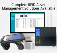 Imprimante d'étiquettes RFID UHF/HF à transfert thermique et thermique directe 300 dpi avec vitesse de 8 IPS en stock