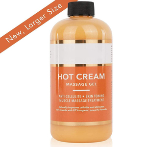 Crème chaude <span class=keywords><strong>Gel</strong></span> de massage Crème naturelle et 87% bio Crème de massage tonifiante pour la peau à usage multiple - Product Image 3