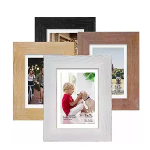 2021 Wooden MDF White Sublimation Blank Photo Picture Panel Block Frame for heat transfer printing