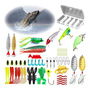 Nouvelles leurres de pêche dure Baiyuheng OEM en gros pour équipement de pêche - Product Image 1