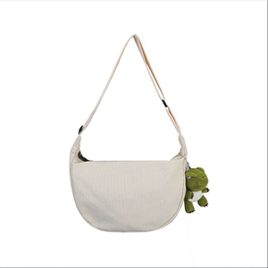 Bandolera <span class=keywords><strong>de</strong></span> lona para mujer, bolso <span class=keywords><strong>de</strong></span> hombro a la moda, bolso cruzado <span class=keywords><strong>de</strong></span> gran capacidad para estudiante - Product Image 1