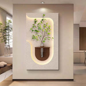 आधुनिक दीवार कला uv कट सैंडस्टोन सजावटी पेंटिंग - Product Image 1