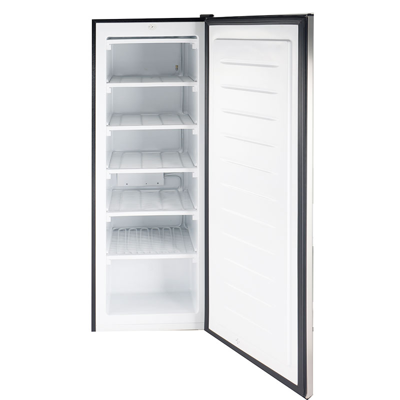 BD-180 Vertical Home Refrigerators Deep Single Glass Door Upright Freezer