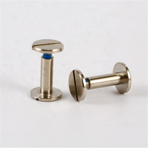M2 M3 M4 M5 M6 10 mét vành đai Nam Nữ nhôm Brass ràng buộc thép không gỉ cuốn sách màu đen Chicago bài vít - Product Image 3
