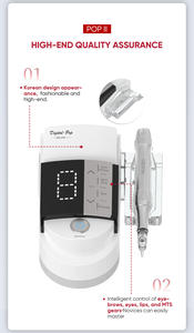 Máquina de tatuaje digital eléctrica personalizable de fábrica para maquillaje permanente Micropigmentación Excelente para tinta PMU - Product Image 4