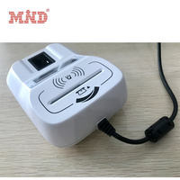 Lector de Tarjetas Inteligentes de Plástico con Conexión a PC, Contacto/Sin Contacto, Huella Dactilar, Múltiples Interfaces, Distancia de Lectura de 0-3 m, ISO-14443 A/B